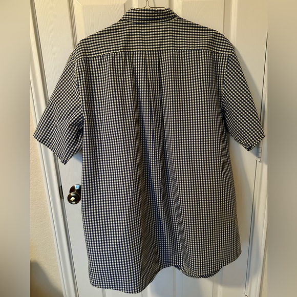 U.S. Polo Assn. Navy and White Checkered Shirt - Picture 2 of 13